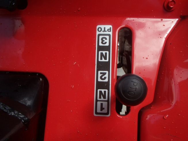 トラクター  F14D　新品ハンマーナイフモアMK125付   写真９